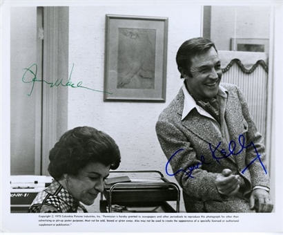 1973 Gene Kelly and Nancy Walker Dual-Signed 8x10 Photo  